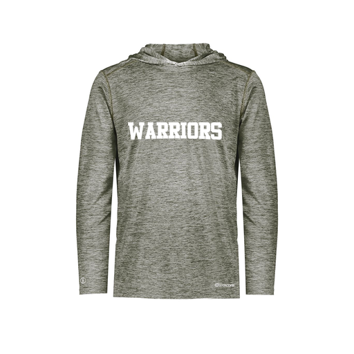 [FOLHCGGY-YS-LOGO3] Decker Youth Charge Hoodie (Youth S, Gray, Logo 3)