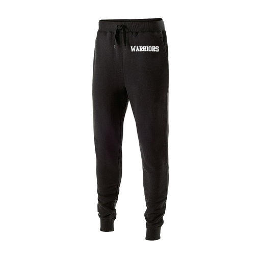 [229548.080.XS-LOGO3] Men's 60/40 Fleece Jogger (Adult XS, Black, Logo 3)