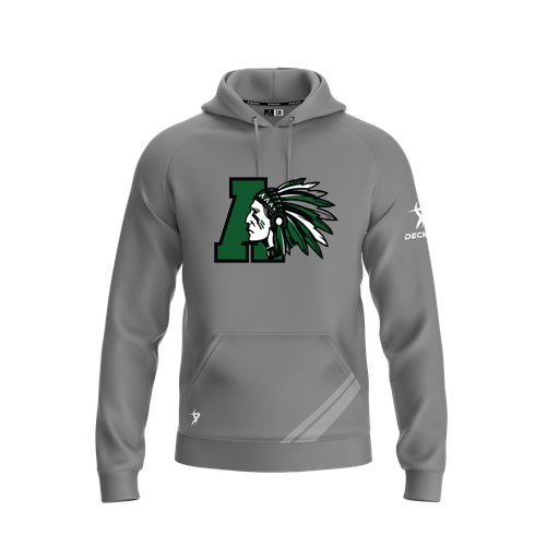 [FOLHSMGY-YXS-LOGO1] Decker Summit Hoodie (Youth XS, Gray, Logo 1)