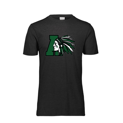 [FTSCUBBK-AS-LOGO1] Decker Men's Tri-Blend T-Shirt - Short Sleeve (Adult S, Black, Logo 1)