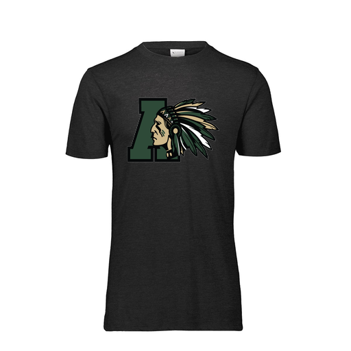 [FTSCUBBK-AS-LOGO2] Decker Men's Tri-Blend T-Shirt - Short Sleeve (Adult S, Black, Logo 2)