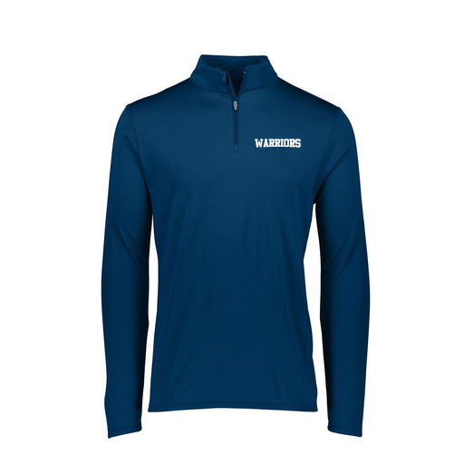 [FTLQFLNV-FAXS-LOGO3] Decker Women's Flex-Lite 1/4 Zip Shirt (Female Adult XS, Navy, Logo 3)