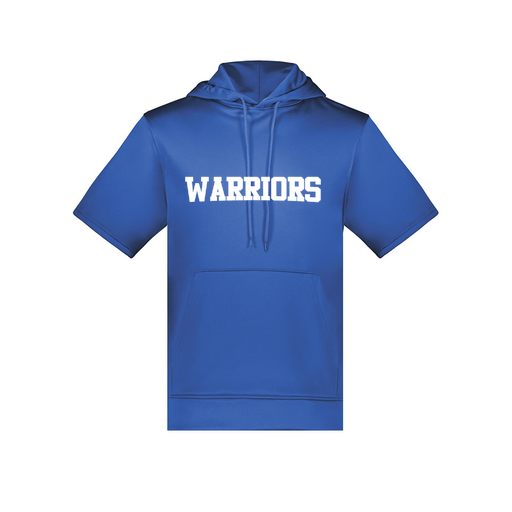 [6871.060.S-LOGO3] Men's Dri Fit Short Sleeve Hoodie (Adult S, Royal, Logo 3)