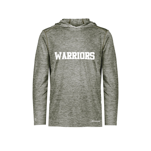 [FOLHCGGY-AS-LOGO3] Decker Men's Charge Hoodie (Adult S, Gray, Logo 3)