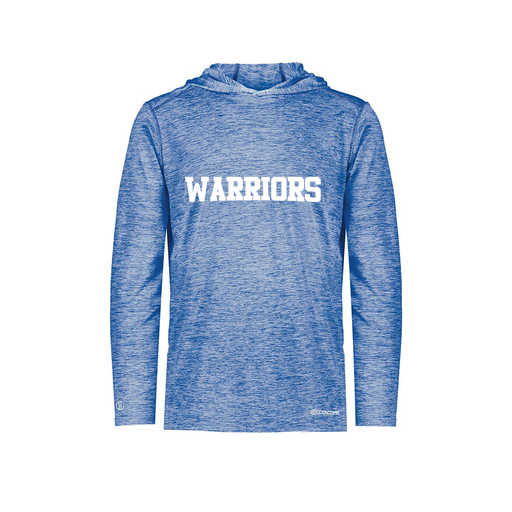 [FOLHCGRY-YS-LOGO3] Decker Youth Charge Hoodie (Youth S, Royal, Logo 3)