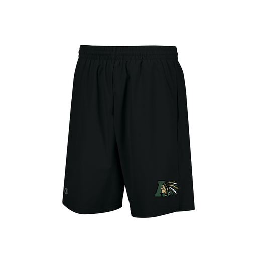 [229556.080.XS-LOGO2] Men's Weld Short (Adult XS, Black, Logo 2)