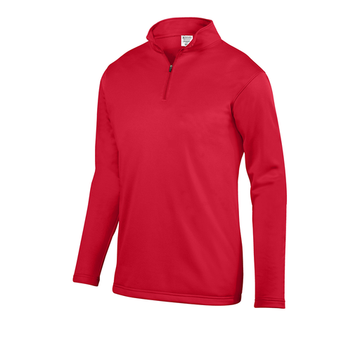 [5508.040.S-LOGO5] Youth FlexFleece 1/4 Zip (Youth S, Red, Logo 5)